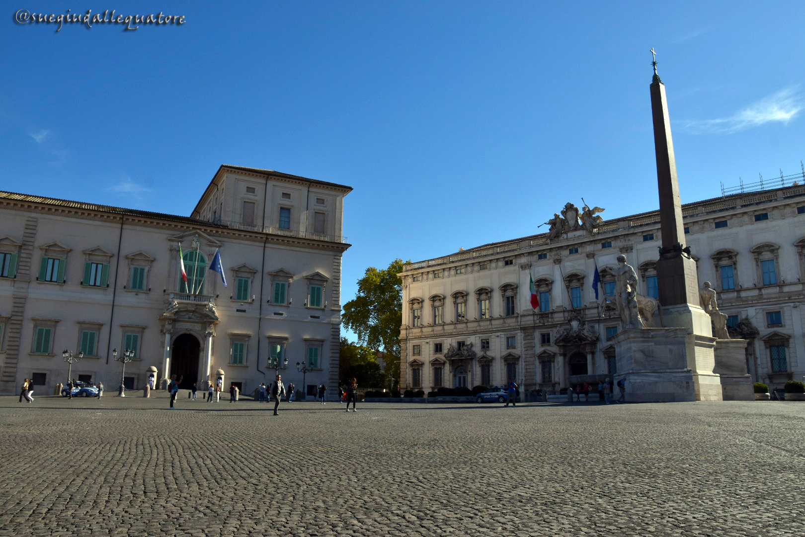 Piazza del Quirinale e Quirinale, Roma